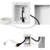Triple Outlet – 5ft External / 9ft In-Wall