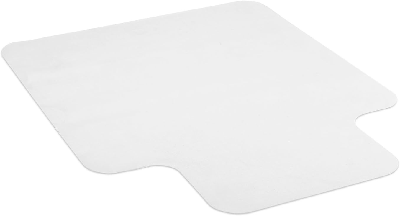 image:imageMountIt Clear Office Chair Mat for Hardwood Floor with Lip 47 x 355 Hard Floor Desk amp Computer Chair Mat PVC Floor Protector for Wood Laminate Vinyl Linoleum amp Tile