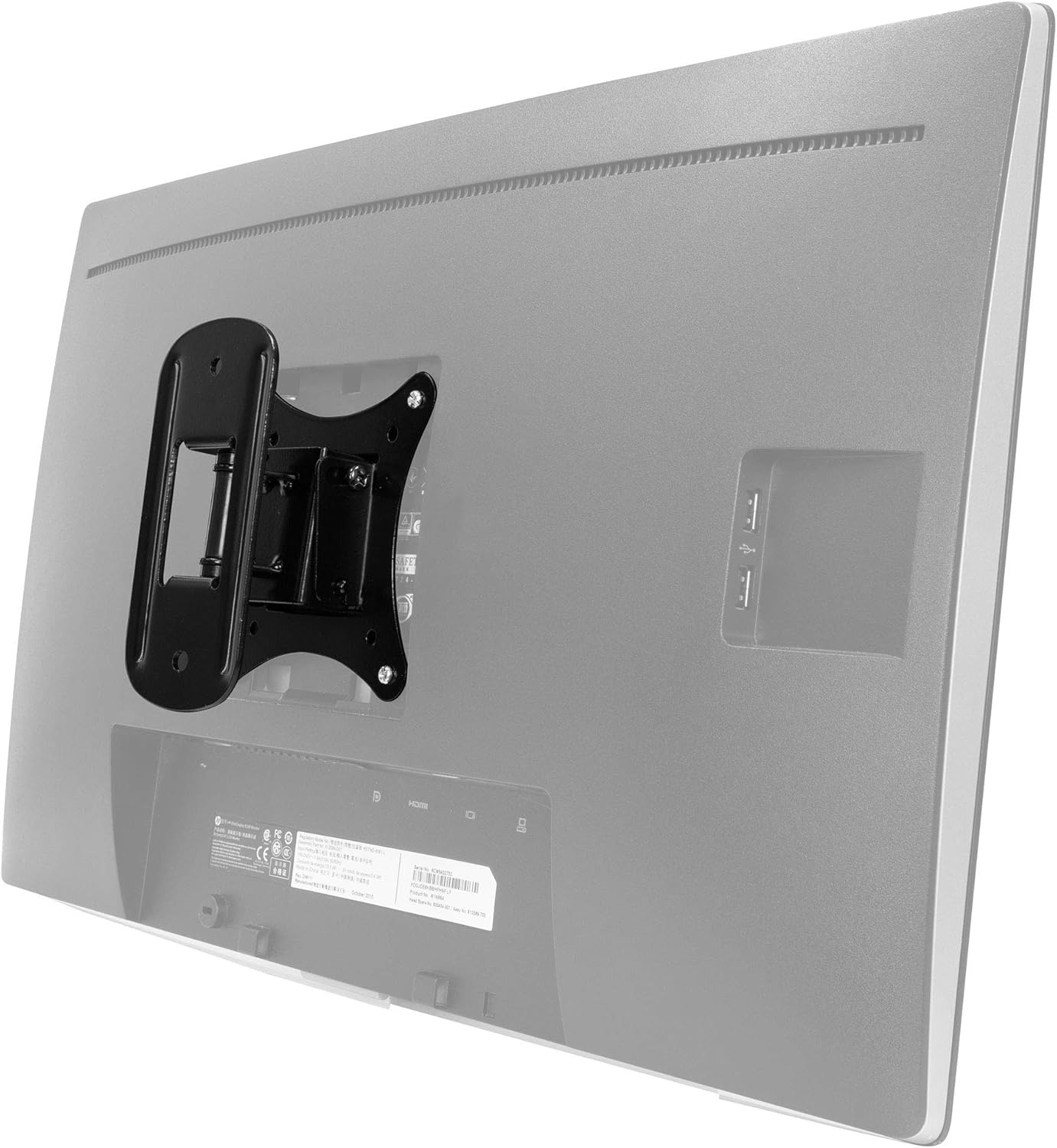 image:imageMountIt TV Wall Mount for Small to Mid Size TVs Fits 32 to 50 Inch Screens 75 100 200 mm VESA Compatible LowProfile Slim Design with Tilting and Swivel Motion 44lb CapacityFor 1932 screen