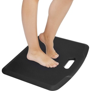 image:imageMountIt Anti Fatigue Floor Mat  Standing Comfort Mat for Standing Desk Home Office Kitchen Garage  AntiSlip Washable Surface 18x22  Rubberized Gel Foam