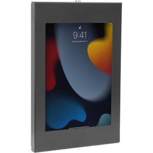 image:imageMountIt AntiTheft iPad Kiosk Wall Mount Lockable LowProfile Steel Enclosure for Retail amp Commercial Use iPad Gen 711 A16 Pro amp Air 75x75 VESA Flush Tablet Mount BlackBlack