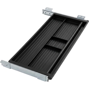 image:imageMountIt Under Desk Pencil Drawer  2125 W Ball Bearing SlideOut Organizer for Office Supplies Paper amp Pencils  Fits Desks Over 1 Thick Adjustable Extension 1625286 Inch Deep