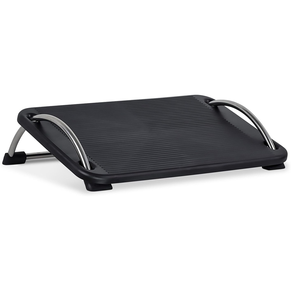 image:imageMountIt Tilting Footrest Under Desk Ergonomic Office Foot Rest Adjustable Computer Desk Foot Support Large Platform Elevated Office Footrest with Non Slip Platform17x1125x425 Inch Pack of 1