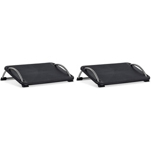 image:imageMountIt Tilting Footrest Under Desk  Ergonomic Office Foot Rest Adjustable  Computer Desk Foot Support  Large Platform Elevated Office Footrest with Non Slip Platform17x1125x425 Inch Pack of 2