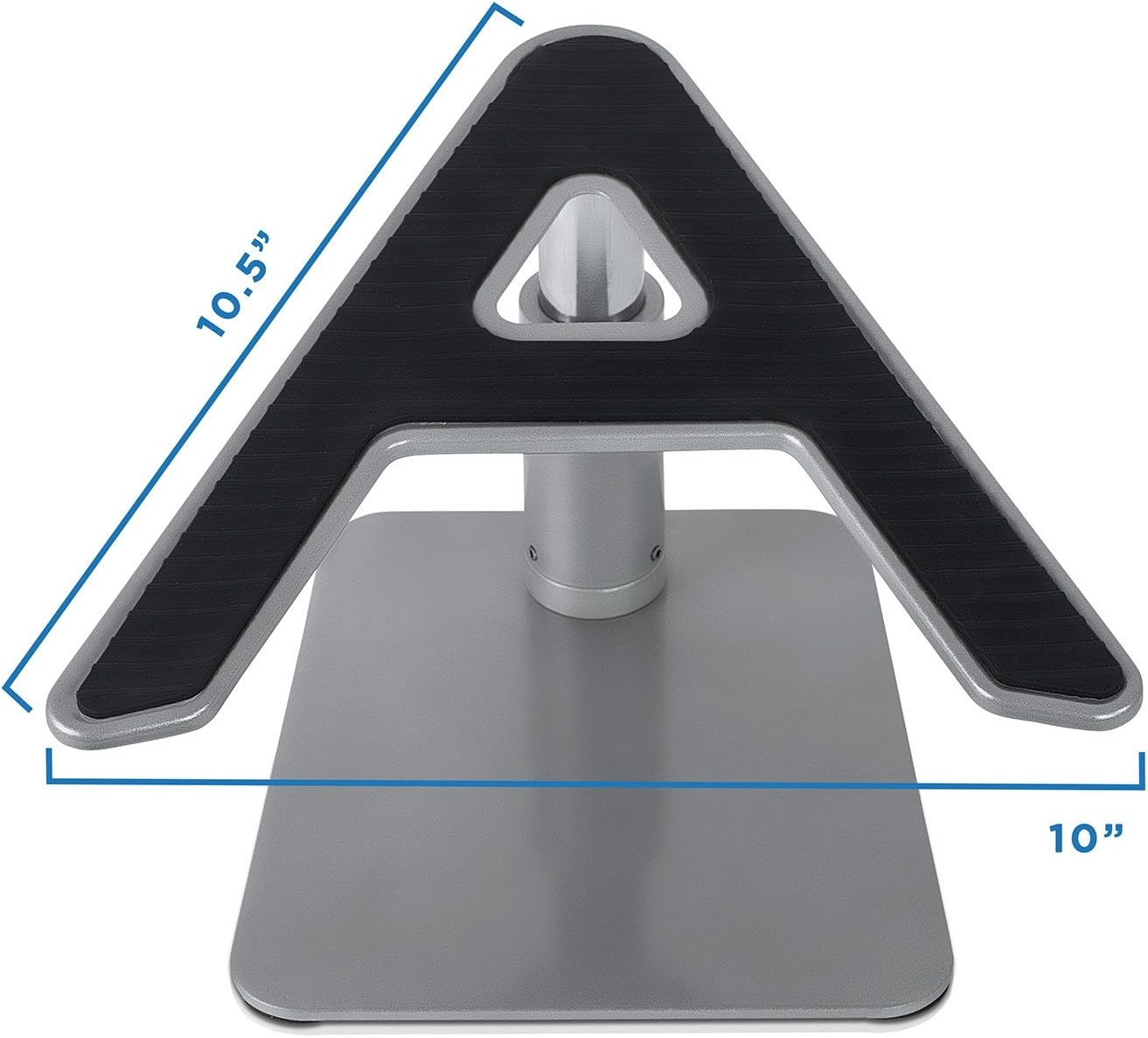 image:imageMountIt Adjustable Height Laptop Stand for Desk Ergonomic Laptop Riser for 1115 Inch Laptops Tilted Desktop Lift with AntiSlip Platform Up to 33 lbs
