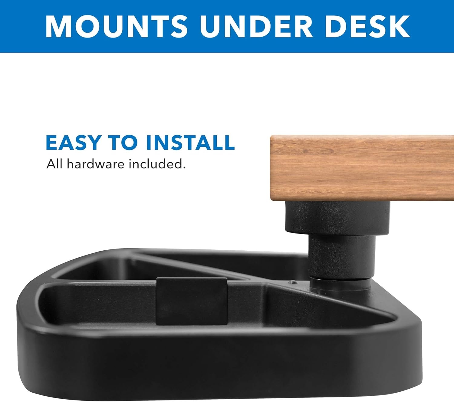 image:imageMountIt Under Desk Mounted Drawer Swivel Under Desk Tray for Paper Clip Pen and Other Office Supplies Attachable Small Under Counter Drawer for Tables and WorkbenchesStorage tray