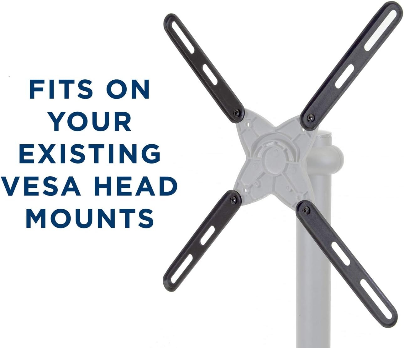 image:imageMountIt VESA Mount Adapter Kit TV Wall Mount Bracket Adapter Converts 200x200 mm Patterns to 400x200 and 400x400 mm Fits Most 32 Inch to 55 Inch TVs Hardware Included