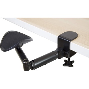 image:imageMountIt Adjustable Arm Rest for Desk Ergonomic Elbow amp Forearm Support Height Adjustable Full Motion Rotating Desk Arm with ClampOn Base for Computer amp Keyboard Use Steel Construction MI7145