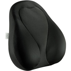 image:imageMountIt Office Chair Cushion Lumbar Support Pillow for Office Chair Back Support for Work Office Gaming with Memory Foam Filling for Back Pain Relief Improve Posture Black with Washable Cover17 x 15