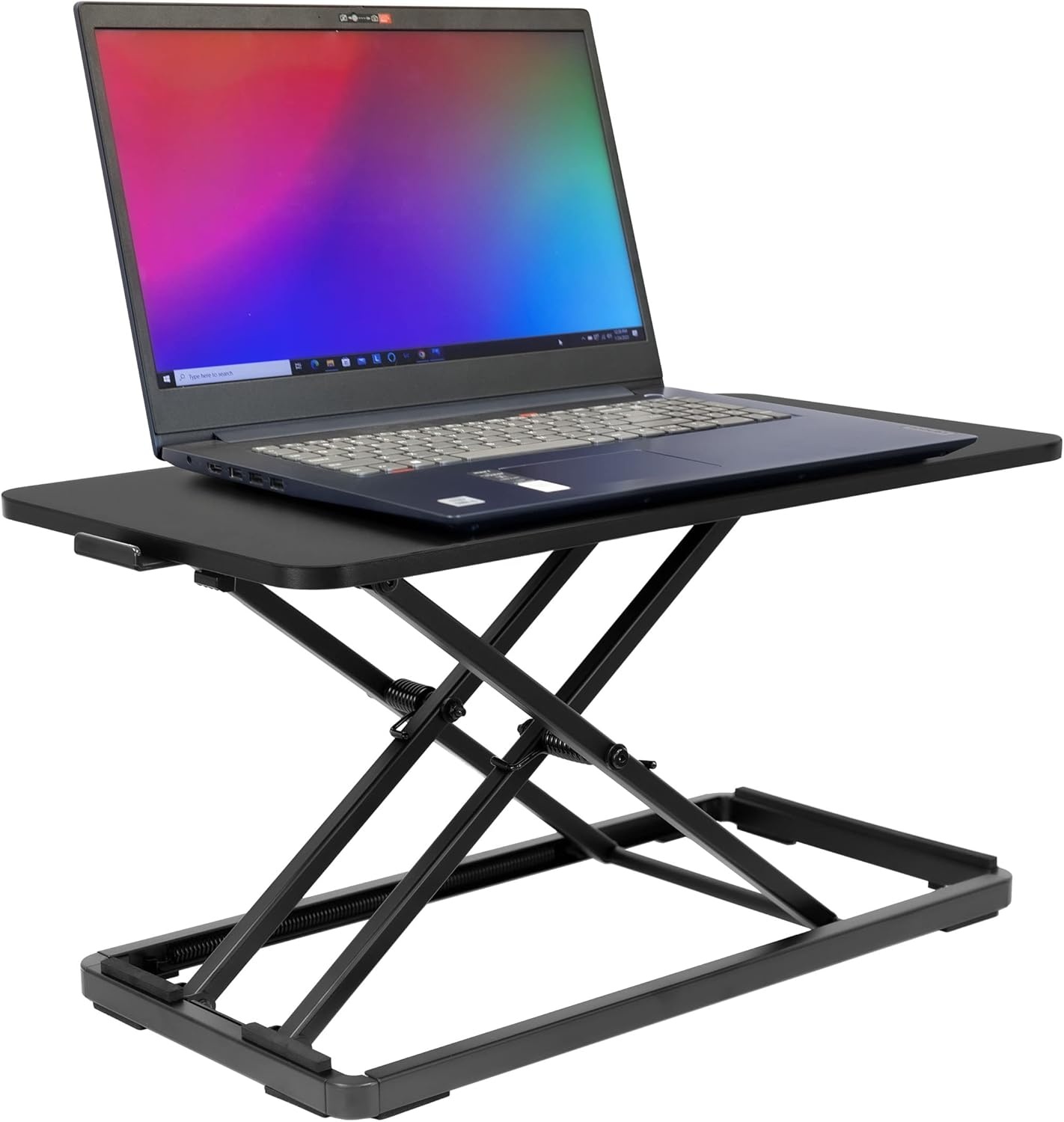 image:imageMountIt Standing Keyboard Tray Height Adjustable Keyboard and Mouse Riser for Desk Sit Stand Keyboard Platform Large 236 x 118 Surface for Keyboard Mouse or Laptop