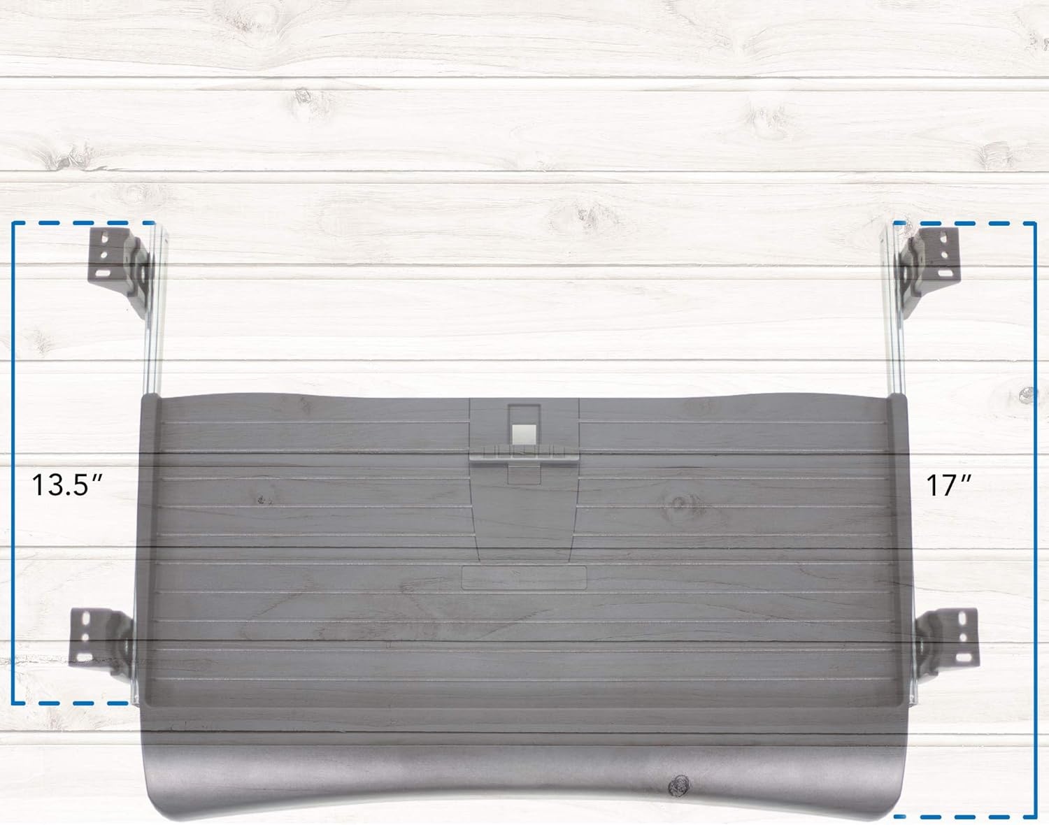 image:imageMountIt Under Desk Keyboard Tray SlideOut Keyboard amp Mouse Drawer 21 W 1175 D Adjustable Height Platform with Left or Right Mouse Tray BoltOn Under Desk Keyboard Holder for Home Office