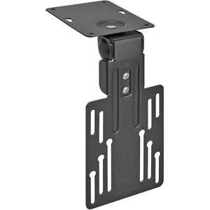 image:imageMountIt Compact Folding Ceiling TV Mount  Flip Down and Under Cabinet TV Bracket for Small Screens Up to 24 Inches  90 Tilt and 360 Swivel  VESA 50x50 75x75 100x100  Max 18 lbs