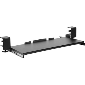image:imageMountIt Keyboard Tray Under Desk ClampOn NoDrill SlideOut Keyboard Drawer with Mouse Platform 27 x 11 Ergonomic Keyboard Tray for Home Office Fits Desks up to 22 Thick