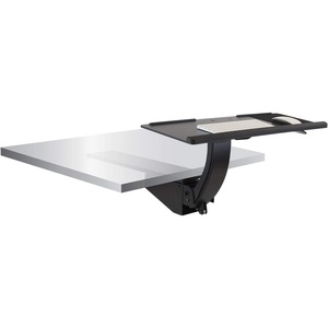 image:imageMountIt Under Desk Keyboard Tray Adjustable SlideOut Keyboard amp Mouse Platform 265 W  10 D Ergonomic Wrist Rest Height Tilt amp Swivel HeavyDuty BoltOn Keyboard Drawer