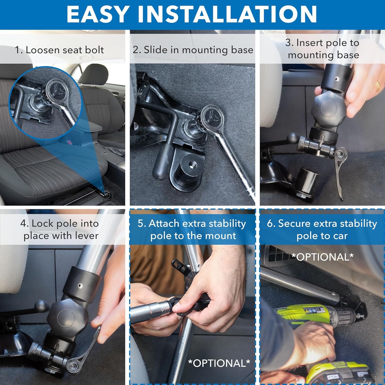 image:imageMountIt Car Laptop Mount NoDrill Vehicle Laptop Stand for Vehicle amp Truck Full Motion Computer Holder for Cars Vans SUVs Adjustable Height 142225 Fits Notebooks Up to 17 with Cooling Tray