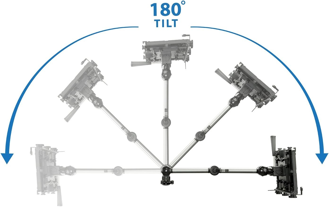 image:imageMountIt Laptop Vehicle Mount NoDrill Computer Seat Mount Full Motion Adjustable Design for Auto Truck Car Van Use