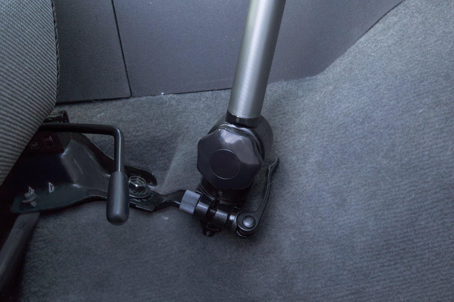 image:imageMountIt Laptop Vehicle Mount NoDrill Computer Seat Mount Full Motion Adjustable Design for Auto Truck Car Van Use