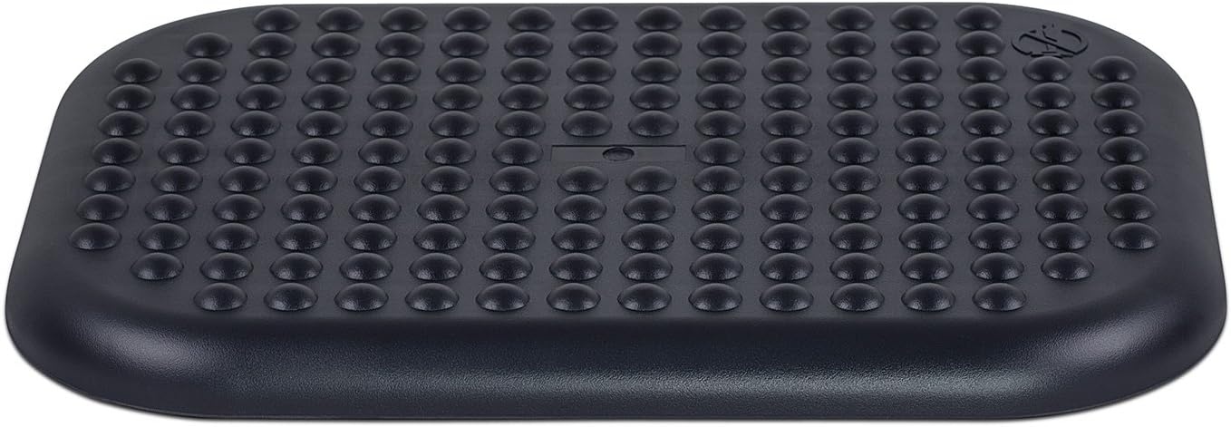 image:imageMountIt Under Desk Footrest 18 x 13 in Adjustable Foot Rest for Under Desk at Work with 3 Tilt Settings Up to 30 Non Slip Ergonomic Foot Stool with Textured Massage Surface for Home or Office