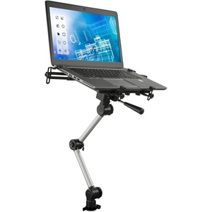 image:imageMountIt Laptop Vehicle Mount NoDrill Computer Seat Mount Full Motion Adjustable Design for Auto Truck Car Van Use