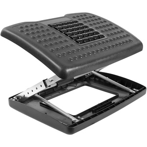 image:imageMountIt Under Desk Footrest Adjustable Height amp Tilt Foot Rest Under Desk 315 with Massage Rollers Large Non Slip Ergonomic Office Foot Stool for Home Office amp Workstation