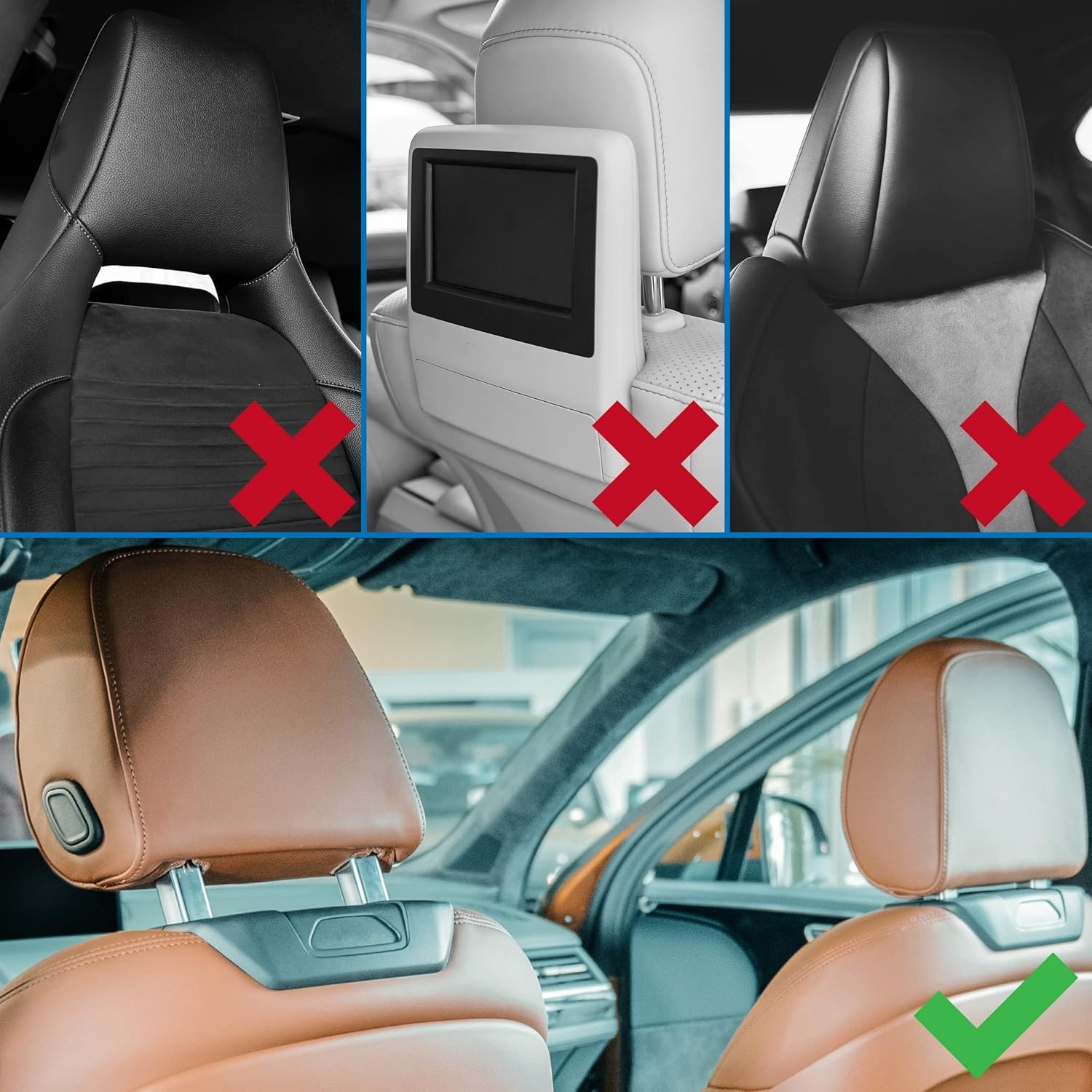 image:imageMountIt Car Table Tray with Adjustable Height and Tilt Car Desk for Laptop FITS on Any Car Model and Steering Wheel Holds Food Drinks Laptops Tablets Books and More