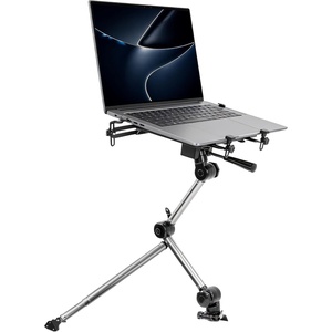 image:imageMountIt Car Laptop Mount NoDrill Passenger Seat Vehicle Stand for Up to 17 Laptops amp Tablets Full Motion with Lockable Joints amp USB Cooling Fan