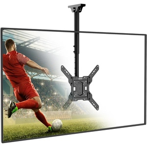 image:imageMountIt Ceiling TV Mount Full Motion 360 Swivel Fits 3265 Inch Screens up to 99 lbs VESA 100x100 to 400x400 Adjustable Height Flat or Vaulted Ceilings MI511