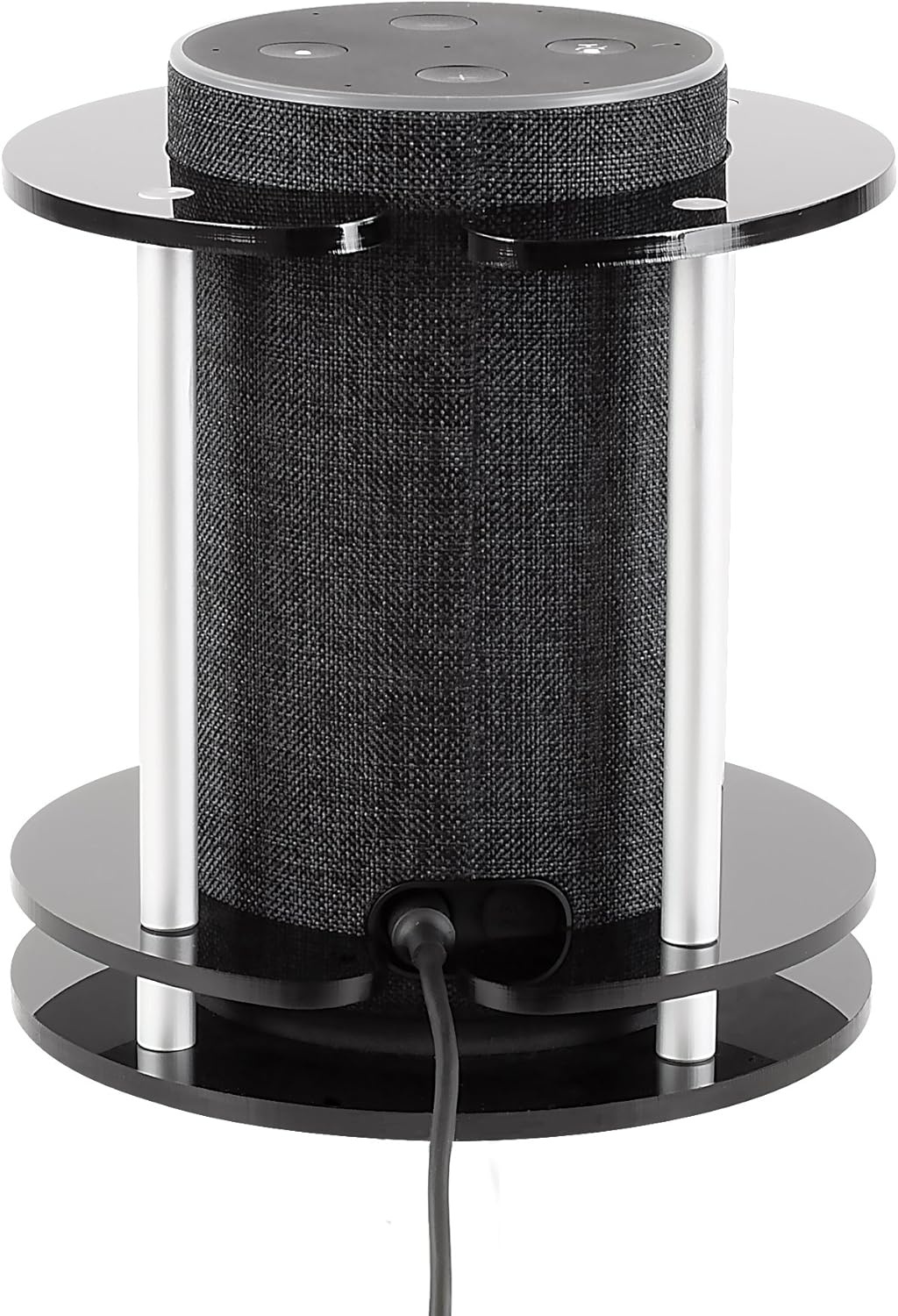 image:imageMountIt Premium Echo Stand Holder Fits Amazon Alexa Echo 1st and 2nd Generation Amazon Tap and Compatible with UE Boom MISB56