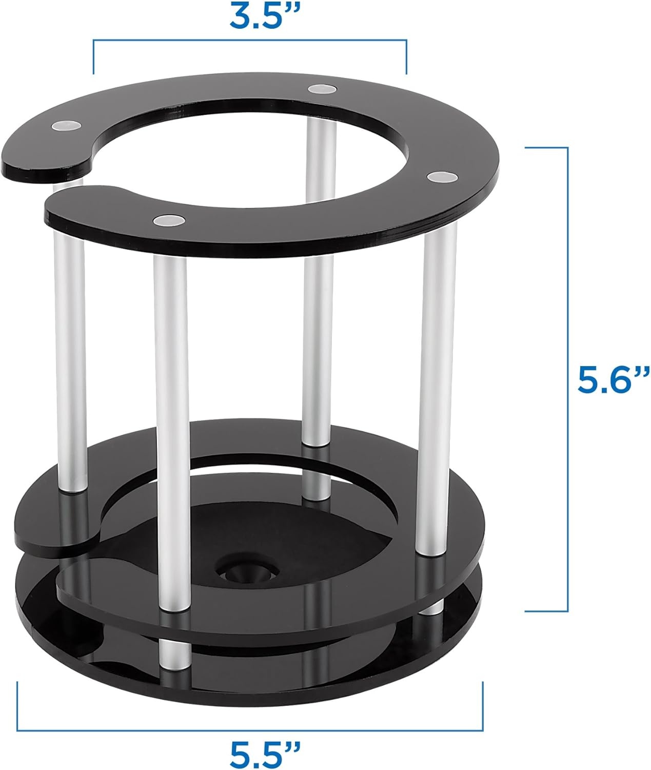 image:imageMountIt Premium Echo Stand Holder Fits Amazon Alexa Echo 1st and 2nd Generation Amazon Tap and Compatible with UE Boom MISB56