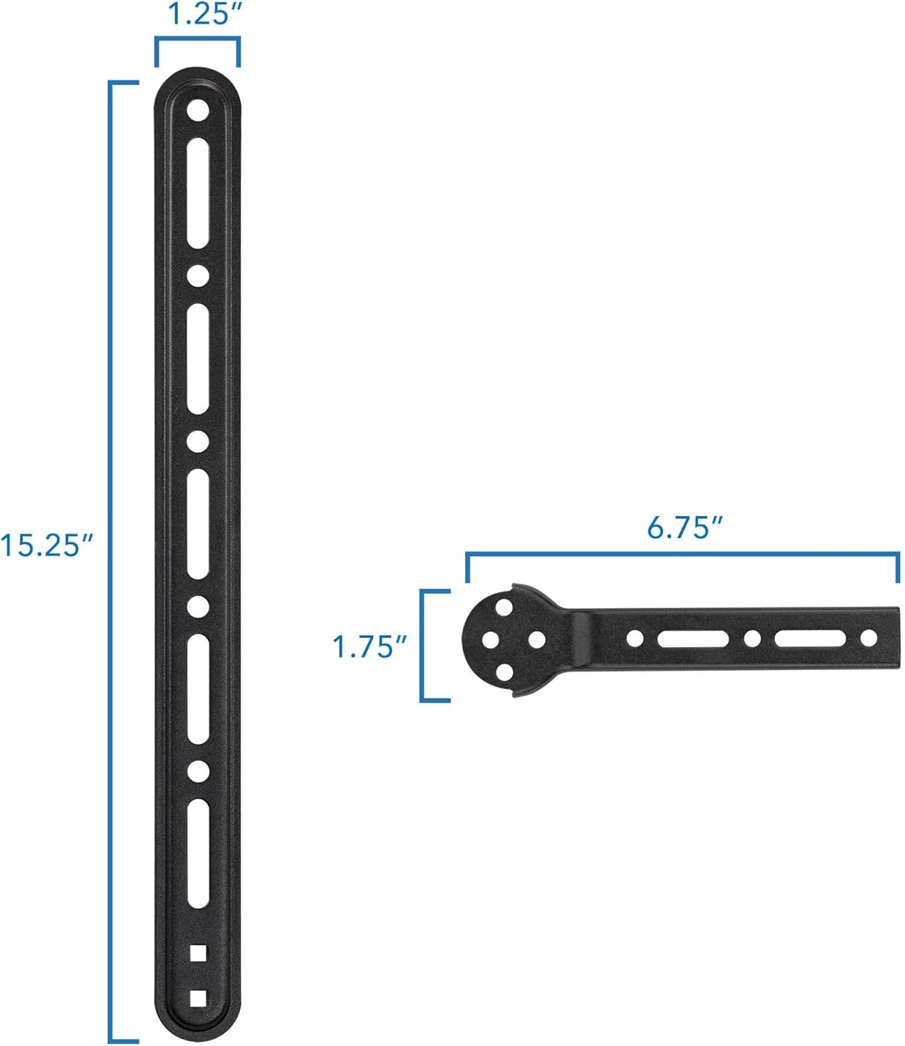 image:imageMountIt Soundbar Bracket Universal Sound Bar TV Mount for Mounting Above or Under TV Fits Sonos Samsung Sony Vizio Adjustable Arm Fits 23 to 65 Inch TVs 33 Lbs Weight Capacity Black MISB41