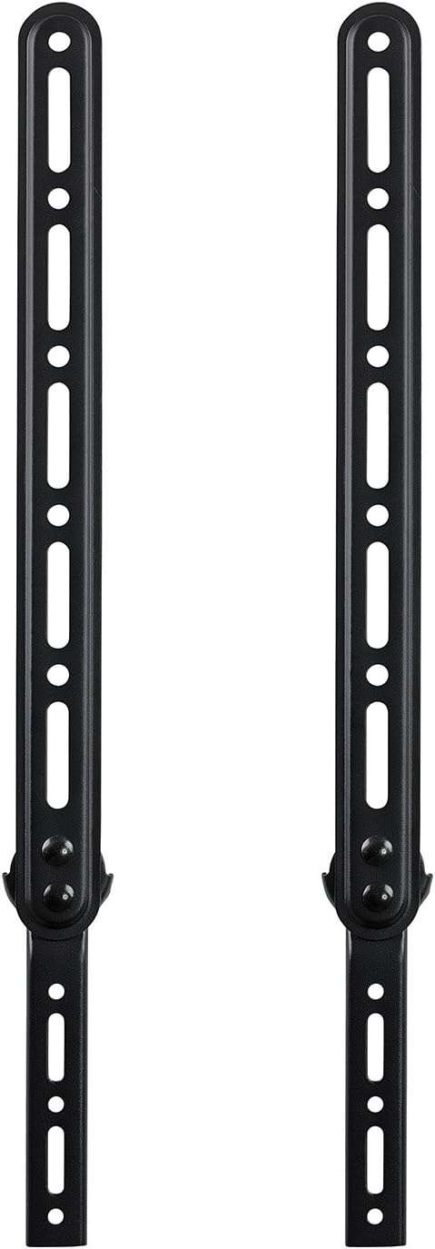 image:imageMountIt Soundbar Bracket Universal Sound Bar TV Mount for Mounting Above or Under TV Fits Sonos Samsung Sony Vizio Adjustable Arm Fits 23 to 65 Inch TVs 33 Lbs Weight Capacity Black MISB41