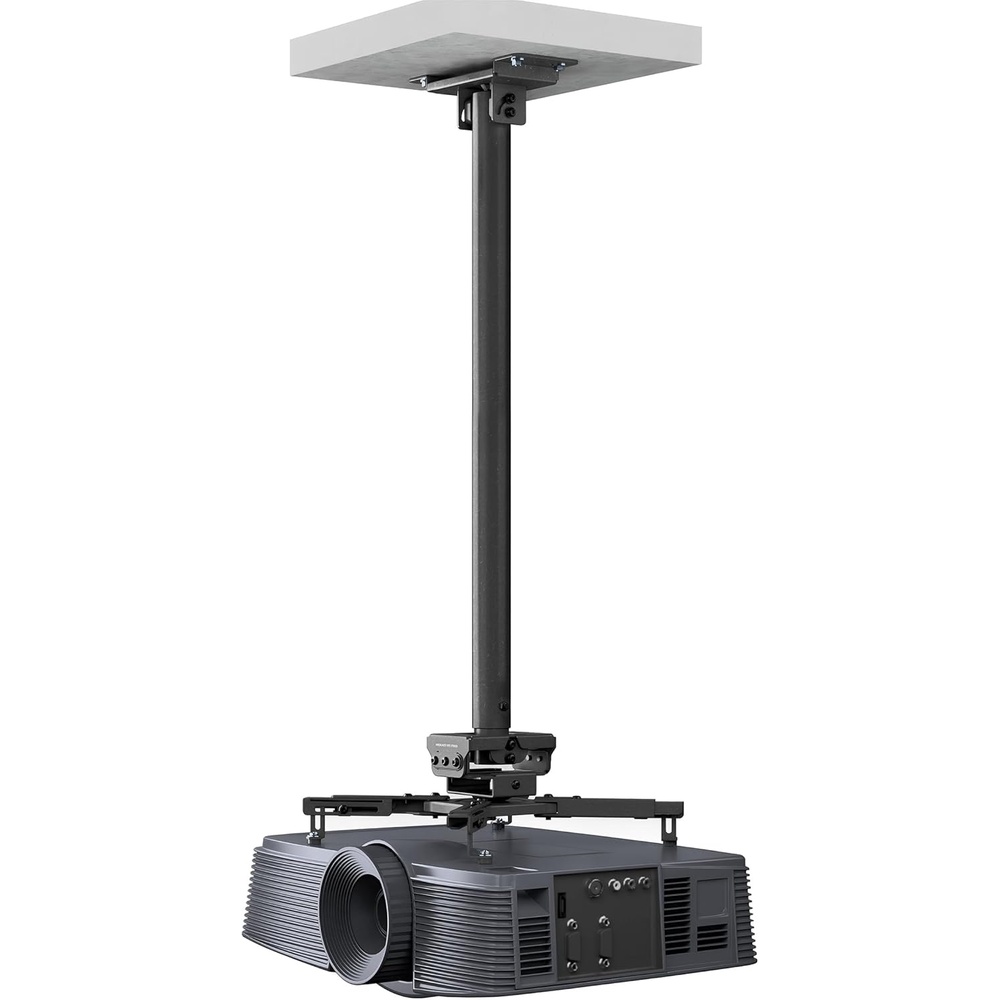 image:imageMountIt PRO Heavy Duty Projector Ceiling Mount Commercial Grade 77 lb Capacity 293451 in Extension Full Motion Universal Ceiling Projector BracketLong
