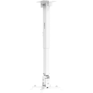 image:imageMountIt Projector Ceiling Mount and Wall Mount with Adjustable Arm Universal Projector Mount for LCDDLP Projectors Flush Mount Option Builtin Cable Management 40lb Capacity BlackWhite