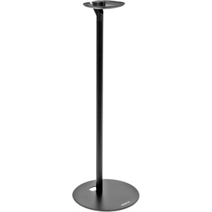 image:imageMountIt Speaker Floor Stand for Sonos One SL and Play1 28 Tall Builtin Cable Management Lightweight Minimal Space Saving Enhanced Surround Sound Matte Black