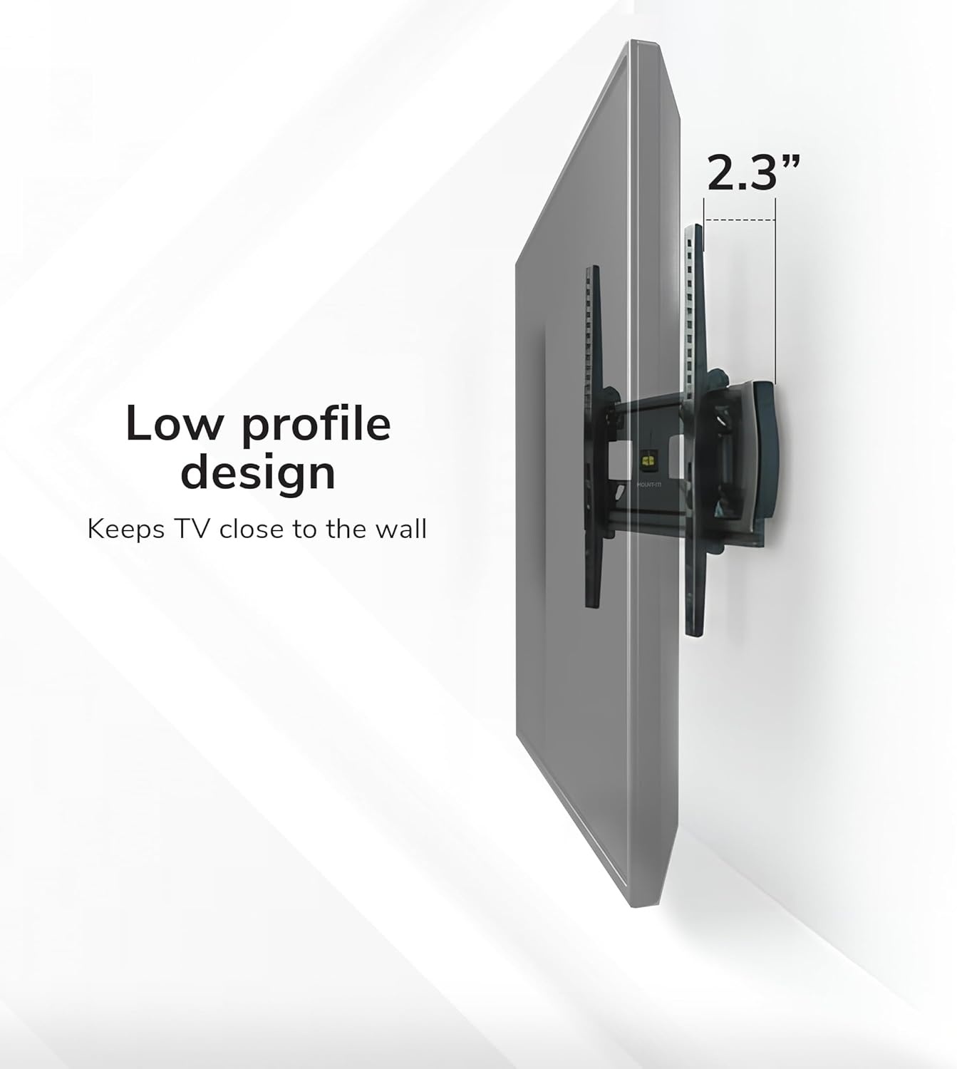 image:imageMountIt Lockable TV Wall Mount with AntiTheft Security Bar UL Certified Tilting Display Bracket for 3255 Inch Flat Screen TVs with VESA 200 400mm CommercialGrade VESA Mount Holds up to 99 lbs