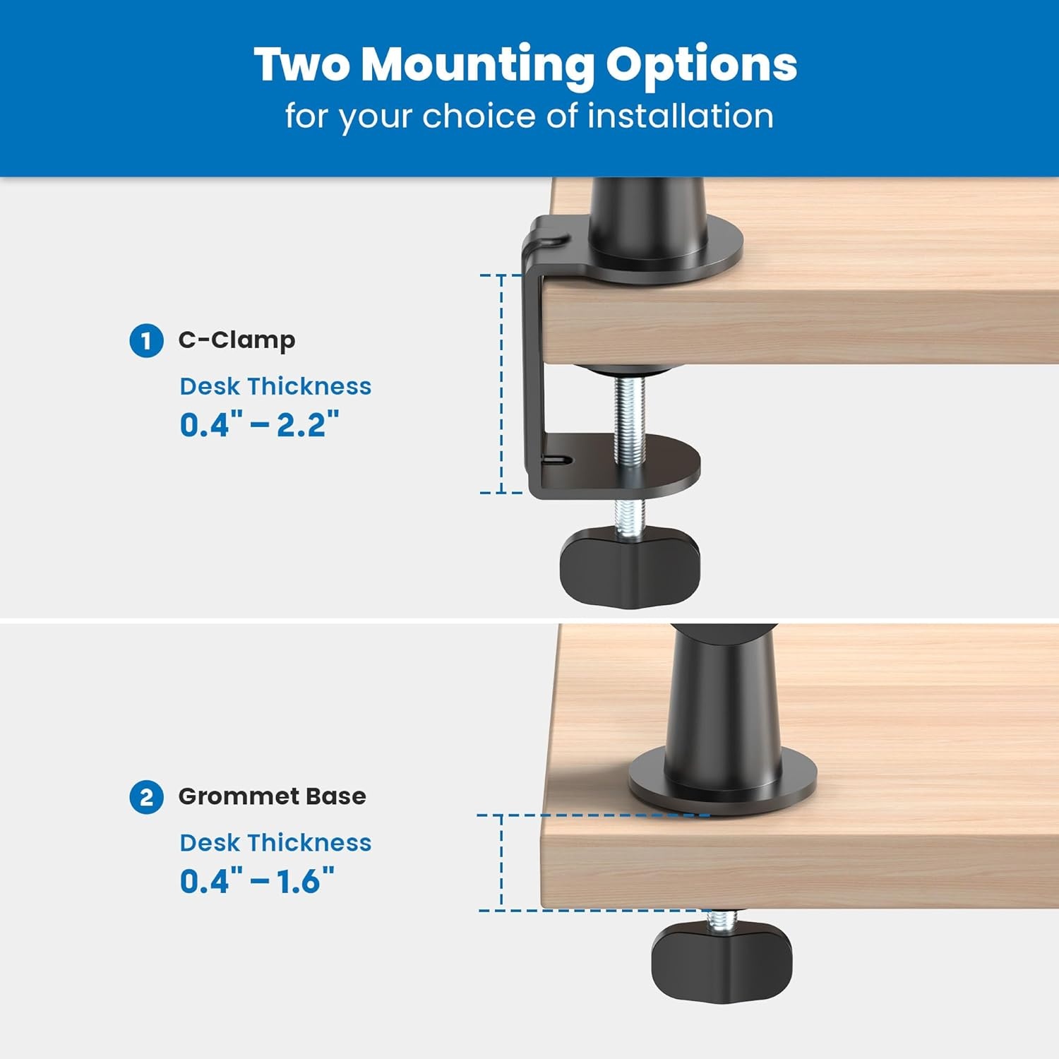 image:imageMountIt Mic Arm Microphone Boom Arm Adjustable Full Motion Mic Desk Mount for Streaming Gaming Podcast Recording 38 and 58 Compatible Height up to 333 Black