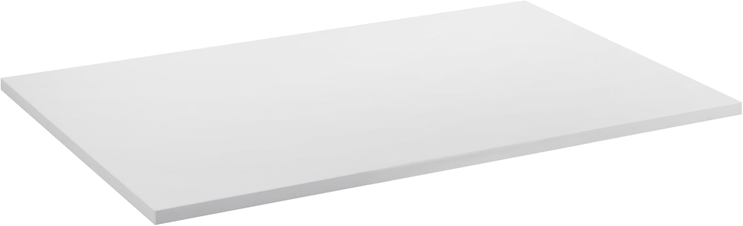 image:imageMountIt Premium Tabletop for Sit Stand Desktops 60 Wide 295 Deep 1 Thick Standing Desk Top Only with Beveled Front Edge and Cable Management CutOut Wood Table Top Slab in BlackWhite