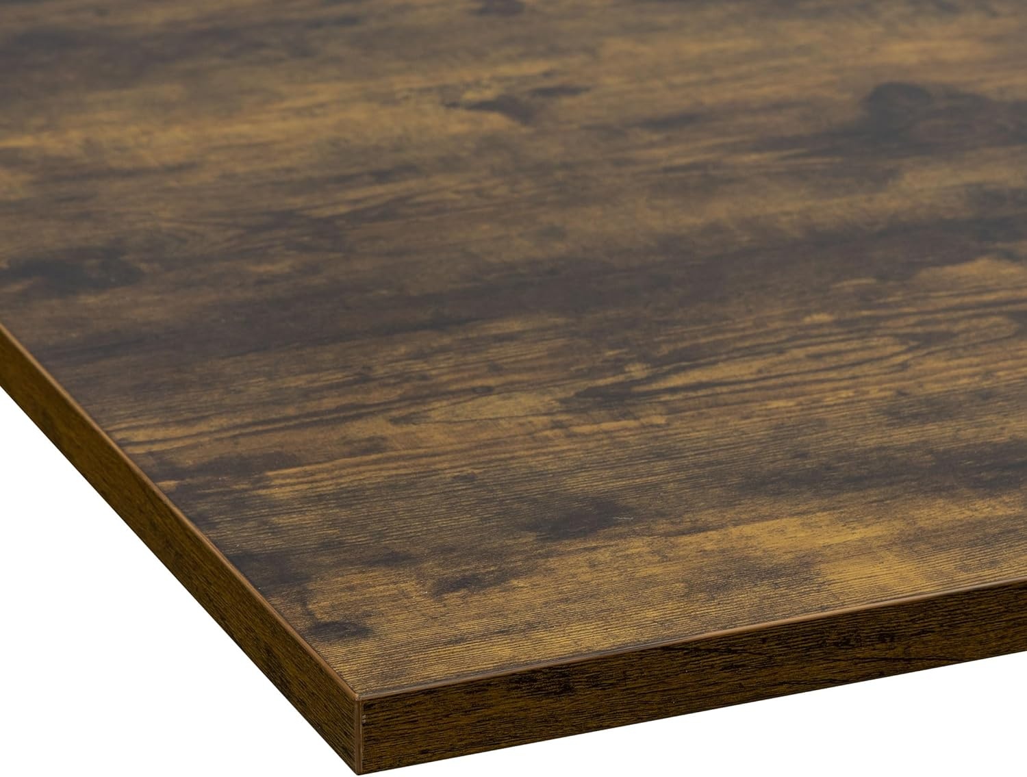 image:imageMountIt Premium Tabletop for Sit Stand Desktops 60 Wide 295 Deep 1 Thick Standing Desk Top Only with Beveled Front Edge and Cable Management CutOut Wood Table Top Slab in BlackOak