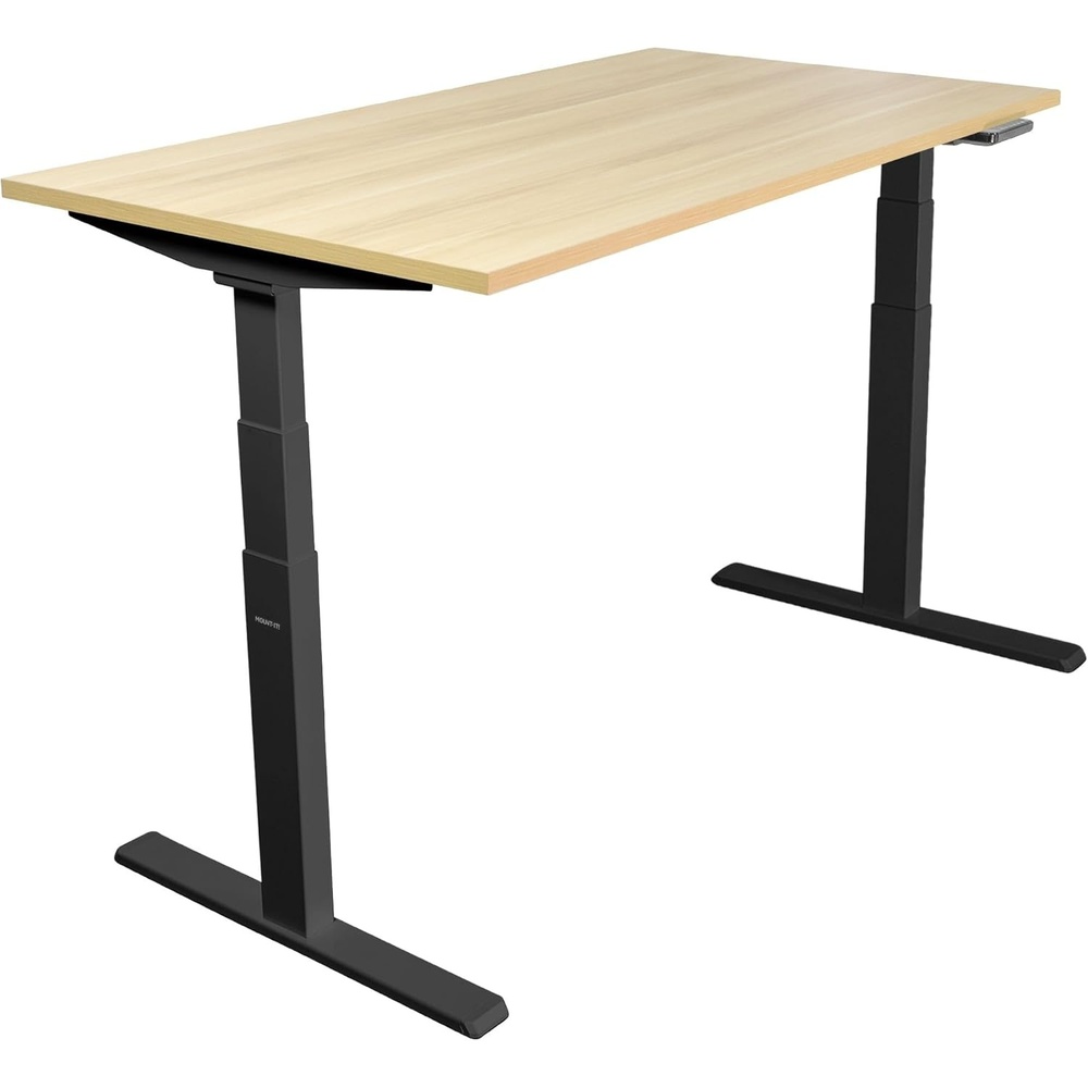 image:imageUltimate Dual Motor Electric Standing Desk with 55 TabletopMaple