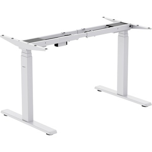 image:imageMountIt Electric Standing Desk Frame Dual Motor Standing Desk Legs Desk Frame Only Digital Screen Base Adjustable Computer Office Desk DIY Automatic Heavy Duty Black Rises to 504 Max HeightWhite