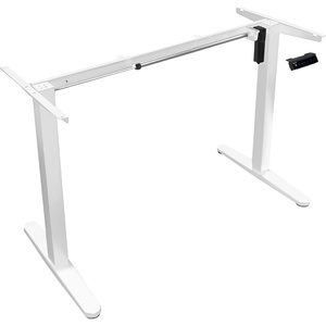 image:imageMountIt Motorized Electric Standing Desk Frame Standing Desk Legs Raise up to 465 Sit Stand Desk Legs Adjustable Height with Memory Controller Home and Office DIY Workstation in WhiteWhite
