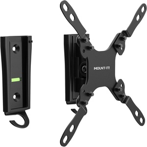 image:imageMountIt RV TV Mount with Dual Wall Plates for Indoor amp Outdoor Use  Quick Release Full Motion Bracket  Tilt amp Swivel  Rustproof Aluminum  VESA 75x75200x200  1343 TVs  33lbs  25 Profile