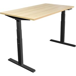 image:imageUltimate Dual Motor Electric Standing Desk with 55 TabletopMaple
