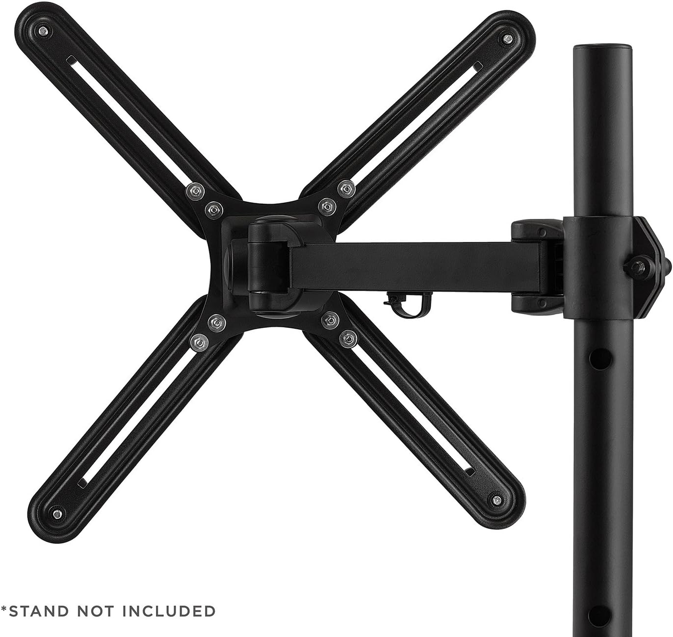 image:imageMountIt NonVESA Monitor Mount Adapter Kit Universal VESA Mount Adapter for 1327 Inch LCD LED Screens Converts to 75x75 amp 100x100 Heavy Duty Steel Bracket for Desk