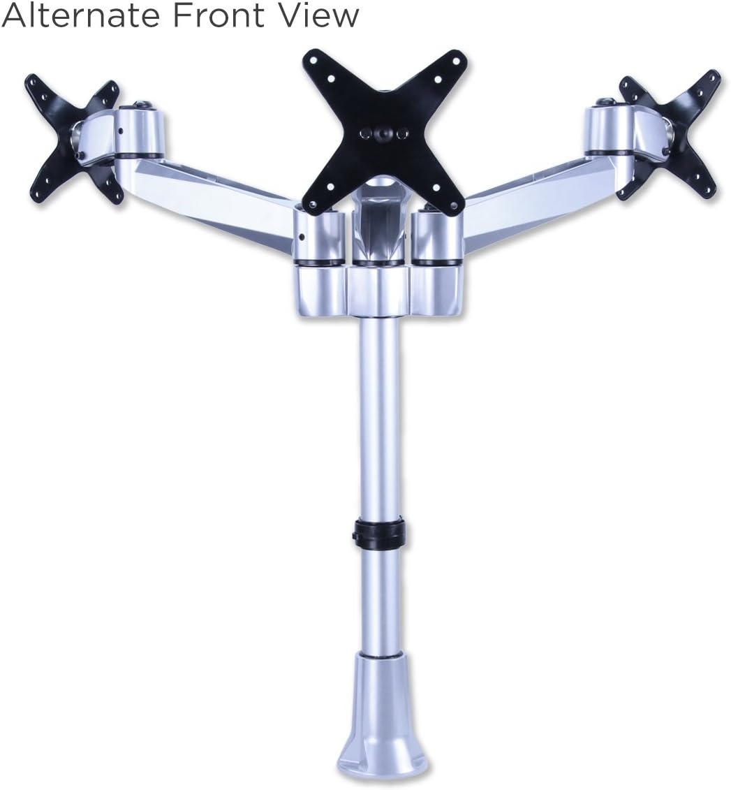 image:imageMountIt Three Monitor Swivel Arm Desk Mount for monitors up to 27