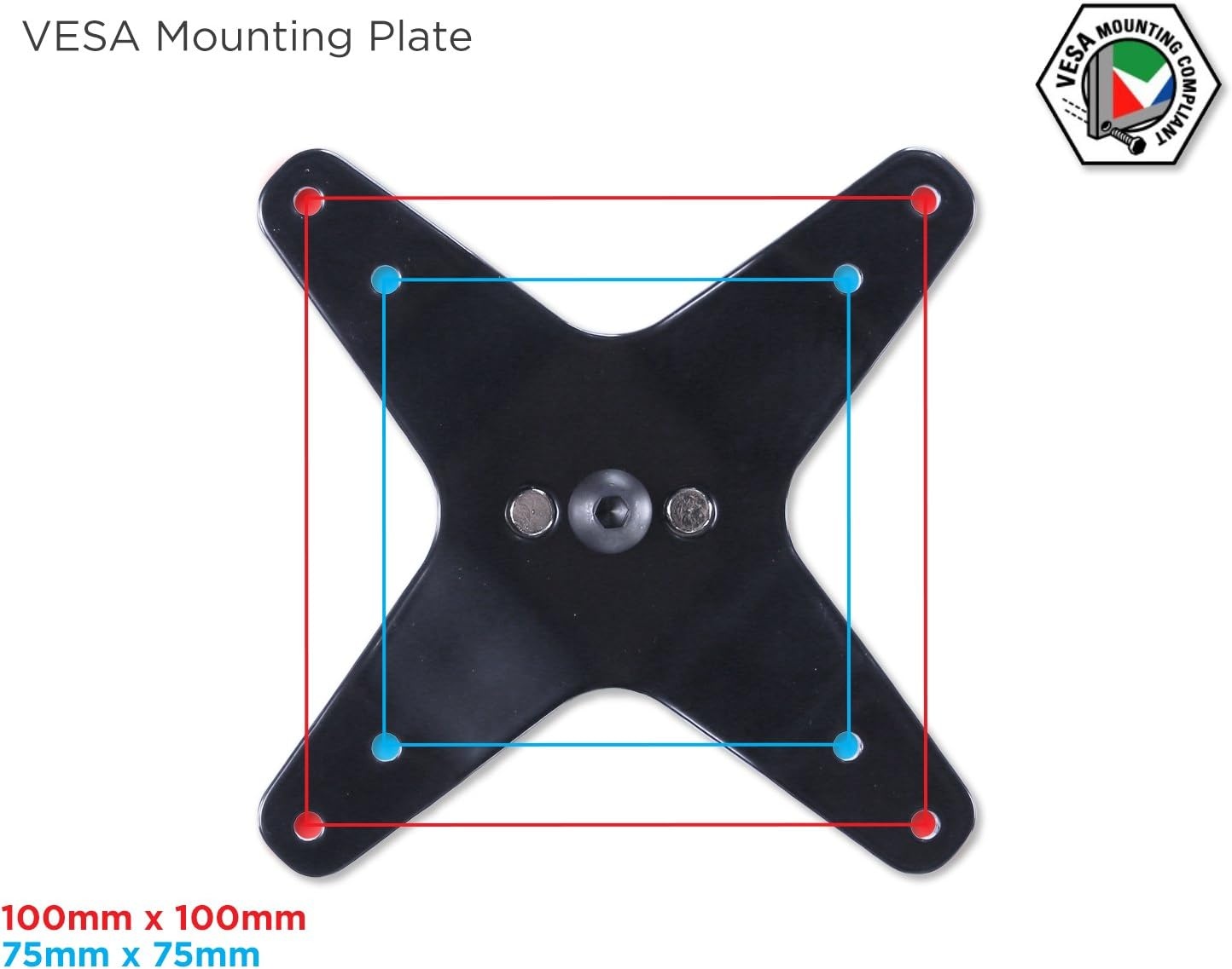 image:imageMountIt Three Monitor Swivel Arm Desk Mount for monitors up to 27