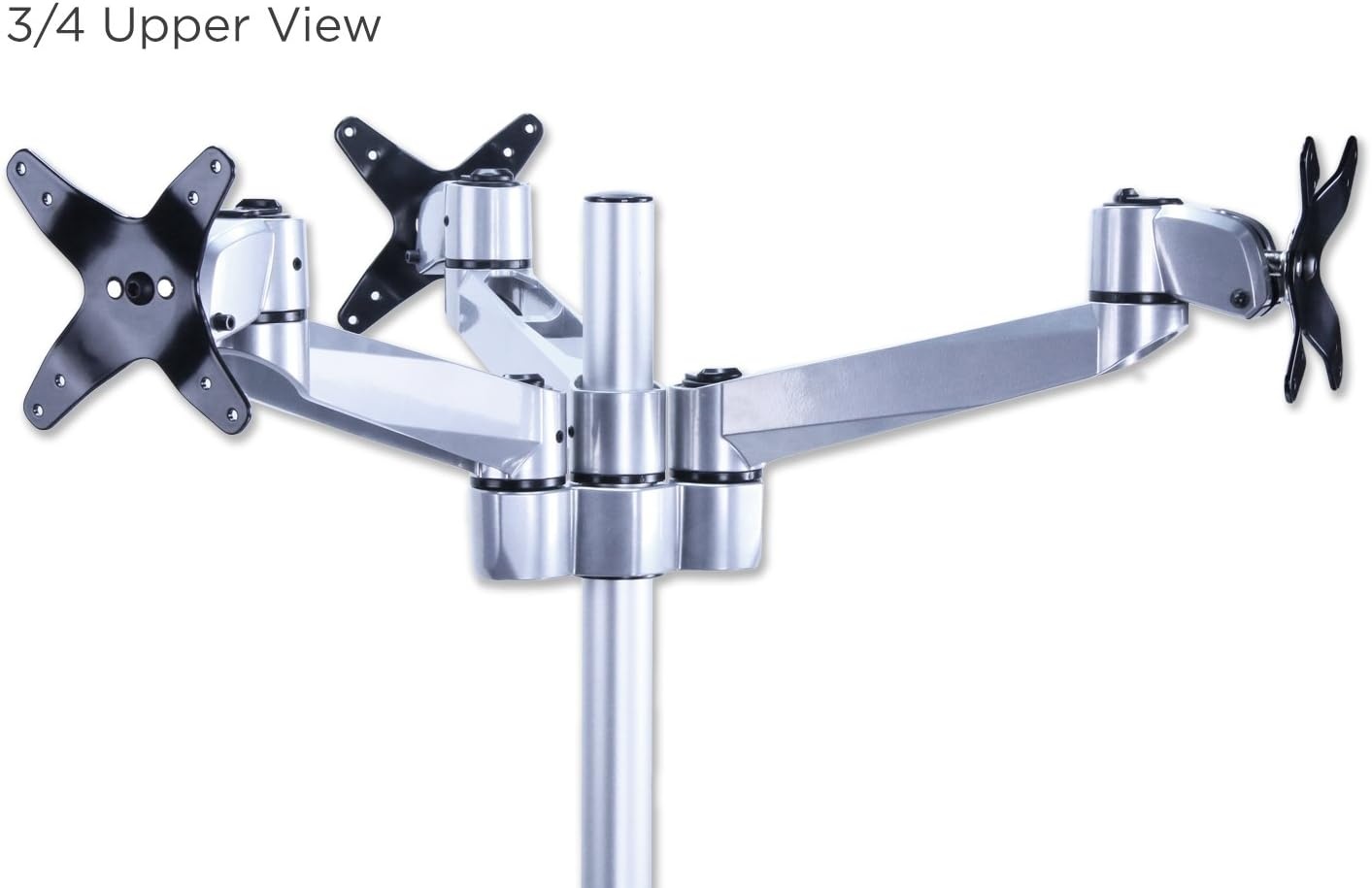 image:imageMountIt Three Monitor Swivel Arm Desk Mount for monitors up to 27