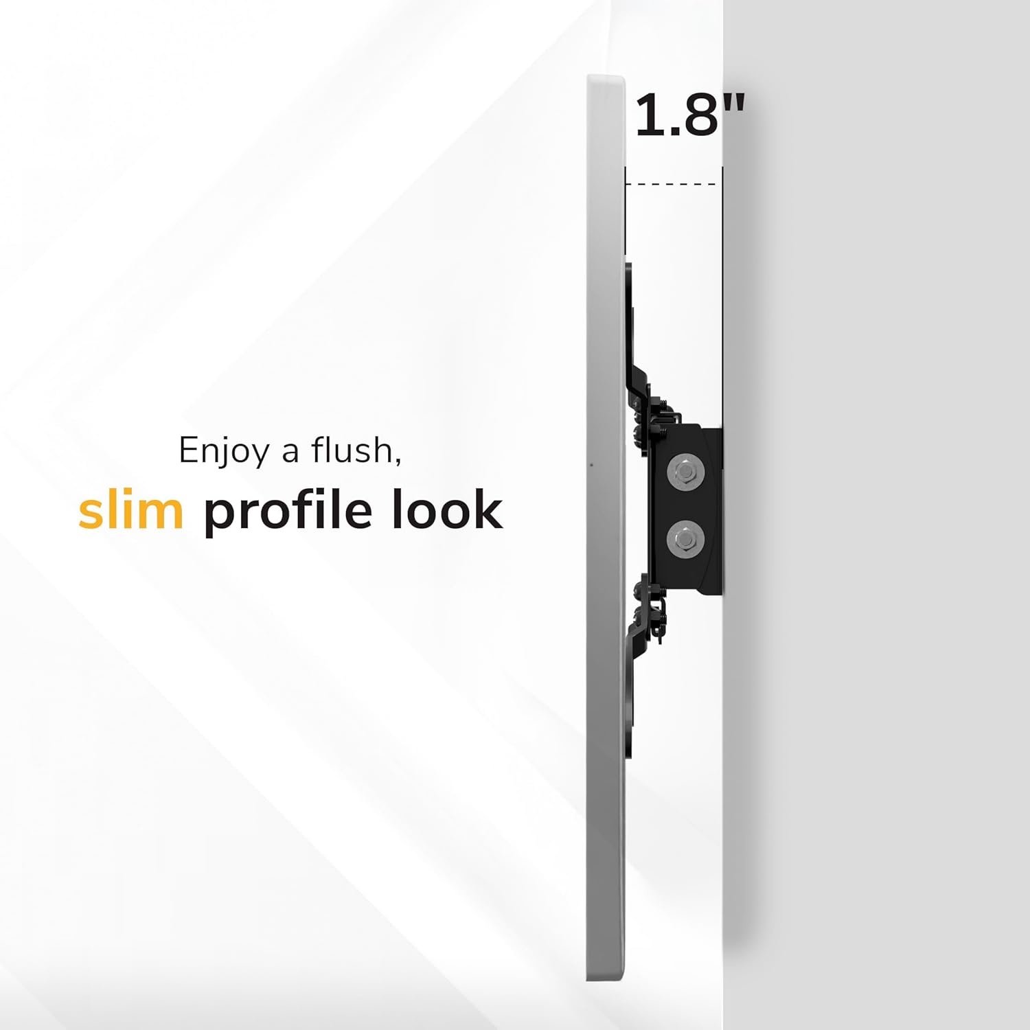image:imageMountIt Tilting TV Wall Mount Bracket for Small TVs and Monitors LowProfile 14 Design with Quick Release Fits 19 to 32 Inch Screens VESA 75x75 and 100x100 mm 44 Lbs Capacity Black32 50 Screens