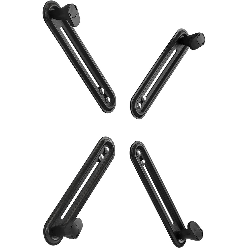 image:imageMountIt NonVESA Monitor Mount Adapter Kit Universal VESA Mount Adapter for 1327 Inch LCD LED Screens Converts to 75x75 amp 100x100 Heavy Duty Steel Bracket for Desk
