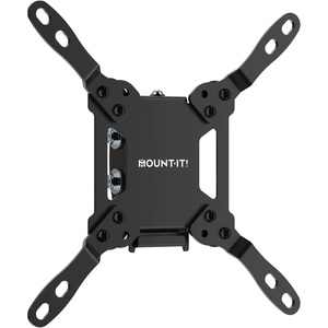 image:imageMountIt Tilting TV Wall Mount Bracket for Small TVs and Monitors LowProfile 14 Design with Quick Release Fits 19 to 32 Inch Screens VESA 75x75 and 100x100 mm 44 Lbs Capacity Black32  50 Screens